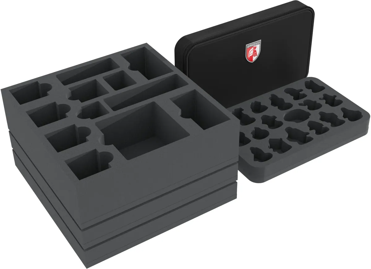 Feldherr foam tray set for Gloomhaven with MINI MINUS bag