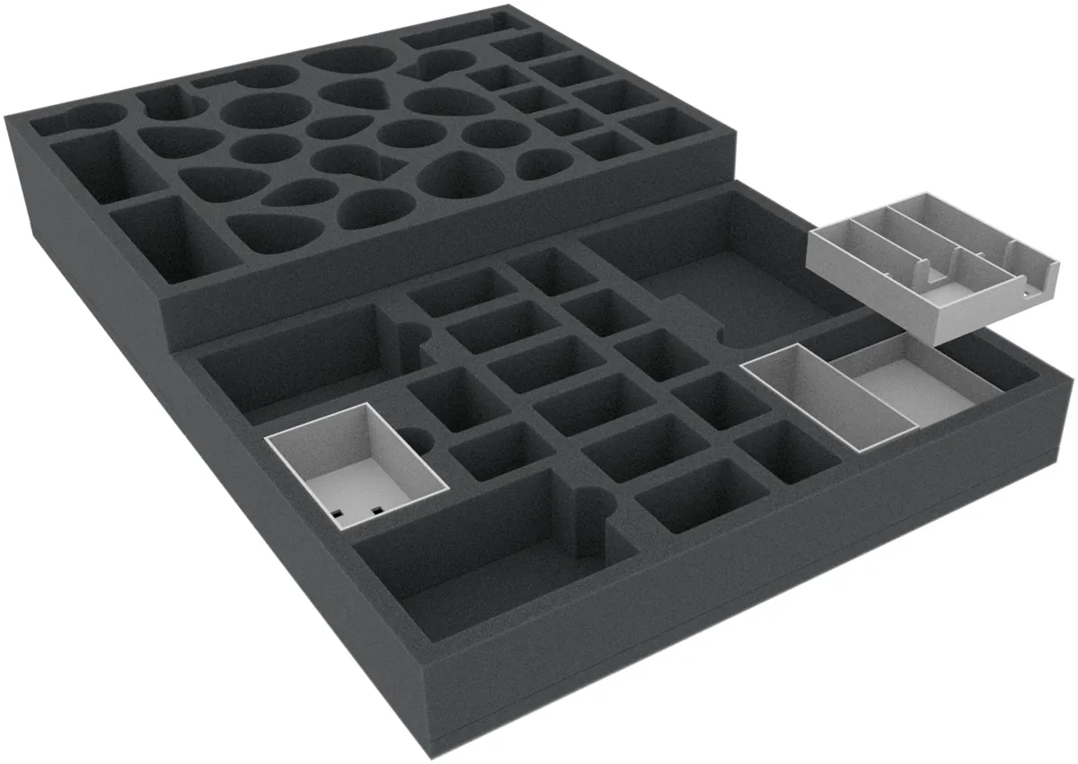 Feldherr foam tray set + token holders for Warhammer Quest