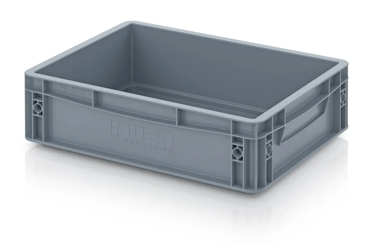 DDEB110X Euro Box 40 x 30 x 12 cm EG 43/12 HG