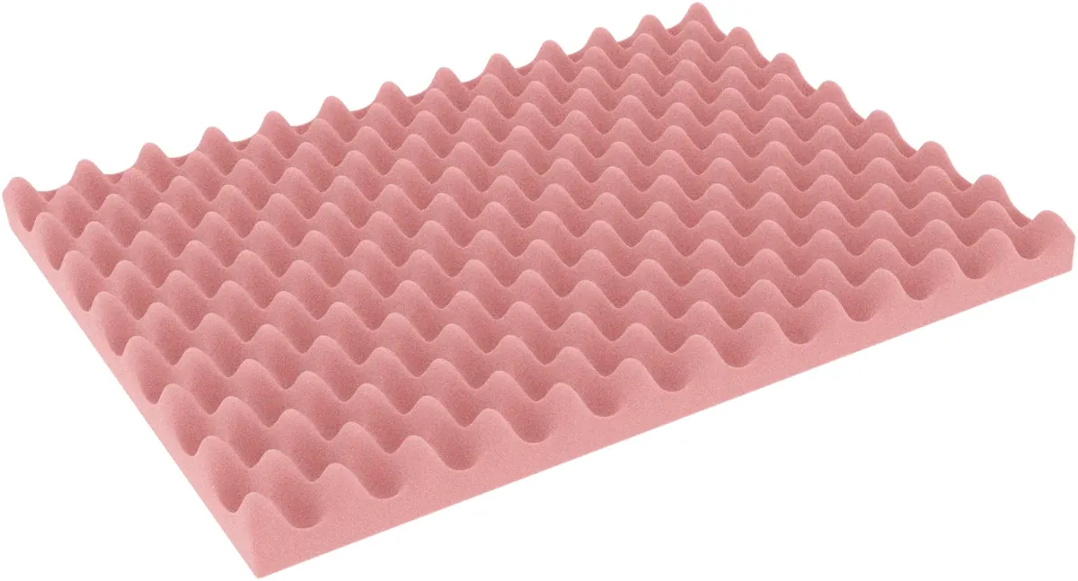 DFNP020ESD 338 mm x 238 mm x 20 mm ESD convoluted foam tray – electrostatic dissipative