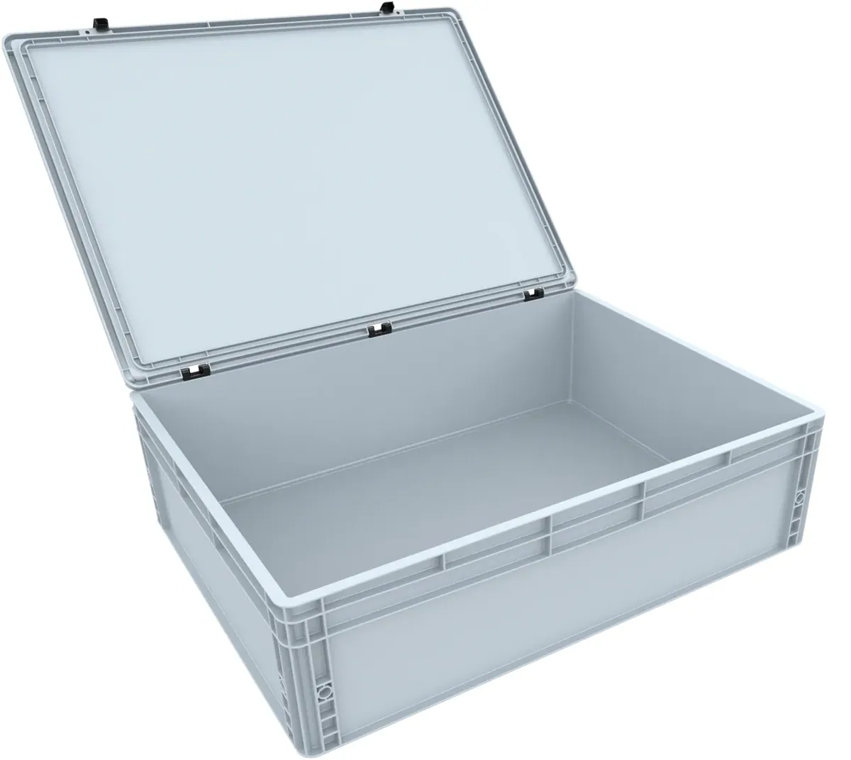 DTEB210 Eurocontainer Case / Euro Box with hinged lid ED 86/22 HG