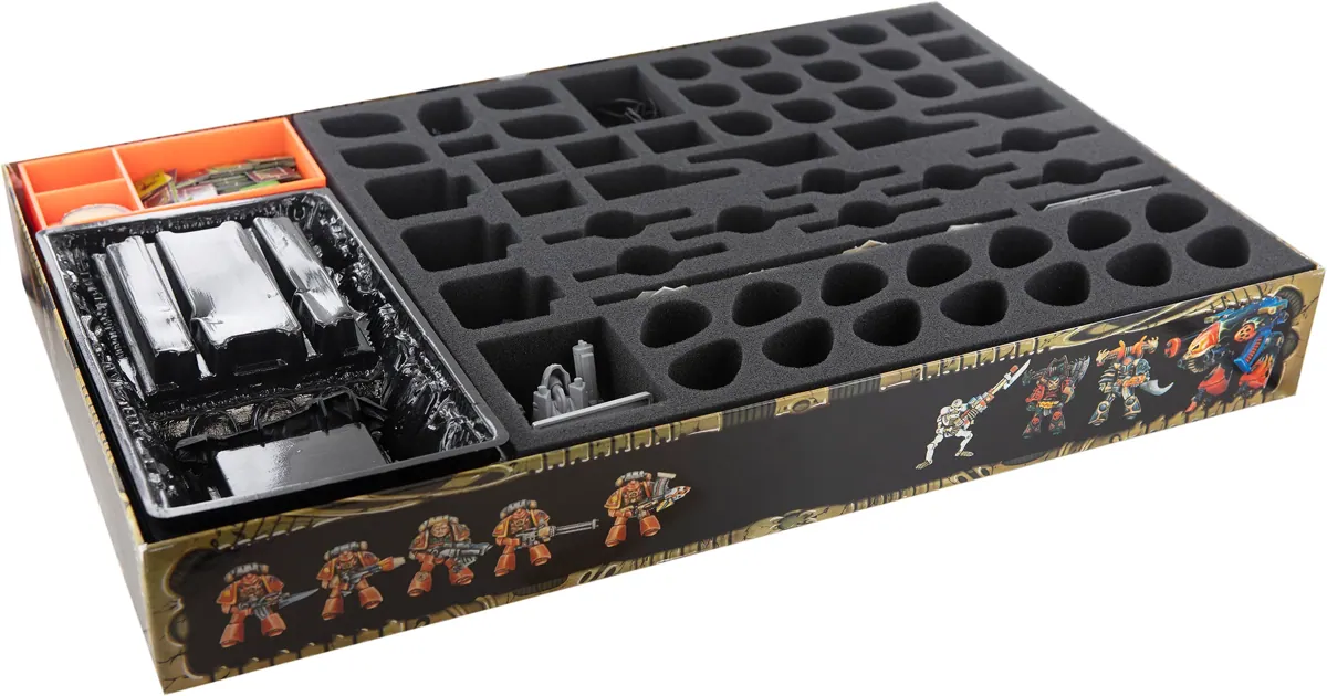 Feldherr foam set for Space Crusade board game box