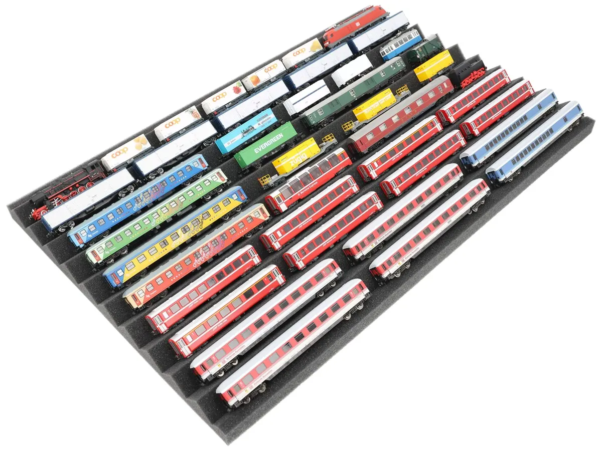 EUMEWCA02 Feldherr Zugliege - N Gauge - 10 compartments for model railway locomotives, wagons and vehicles