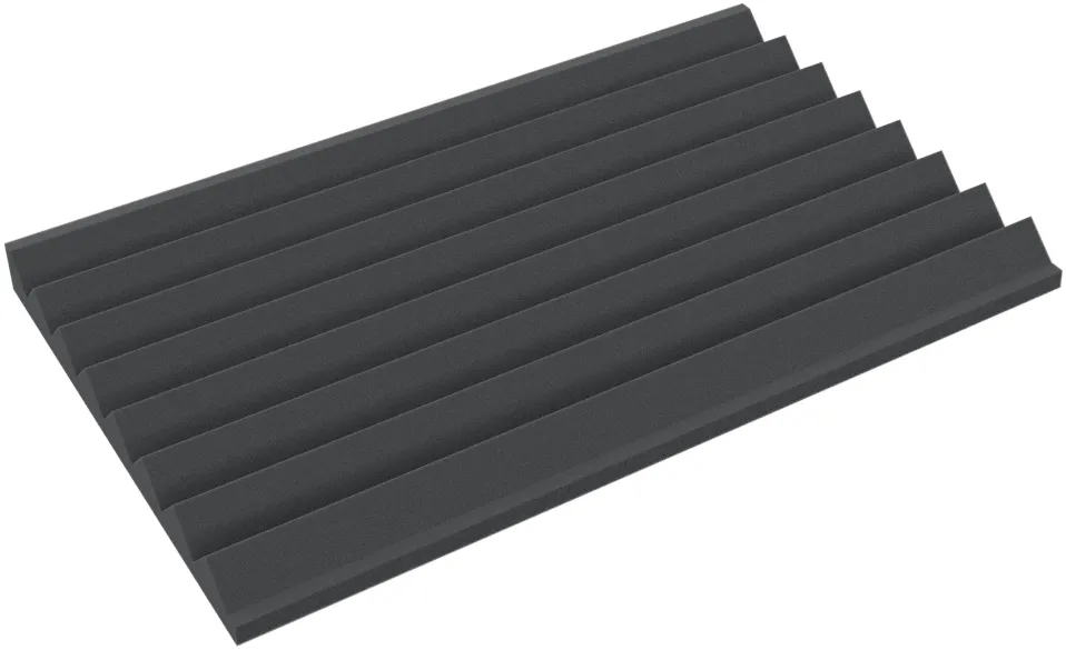 EUMEWE050 560 mm x 360 mm x 36 mm Feldherr zig-zag pattern foam tray for Euro Container 60 x 40