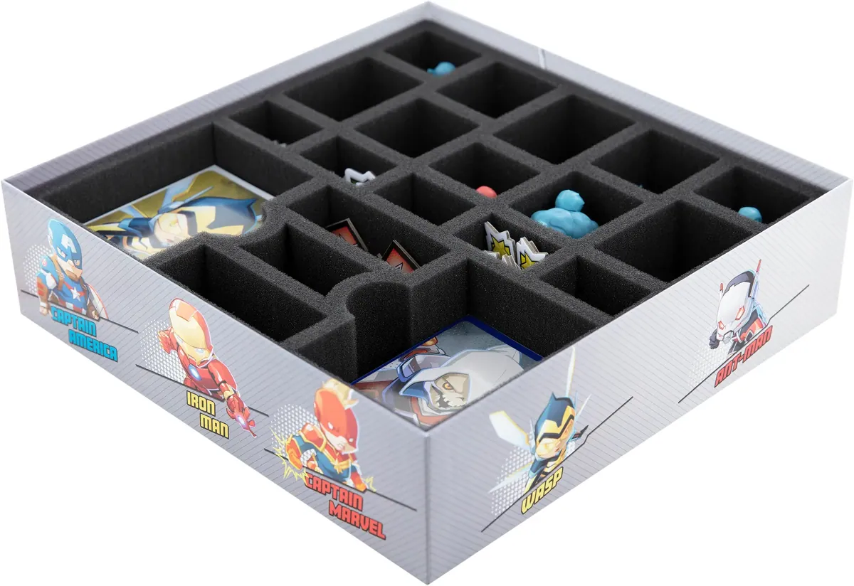 Feldherr foam set for Marvel United - board game box