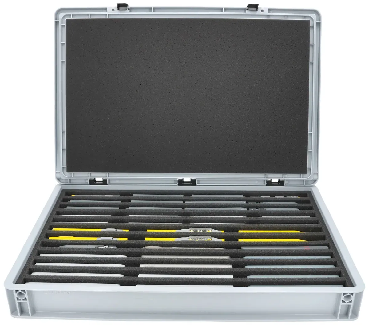 Feldherr Eurobox 60 x 40 cm Set for model railway - N scale - 12 compartments - foam insert for upright storage