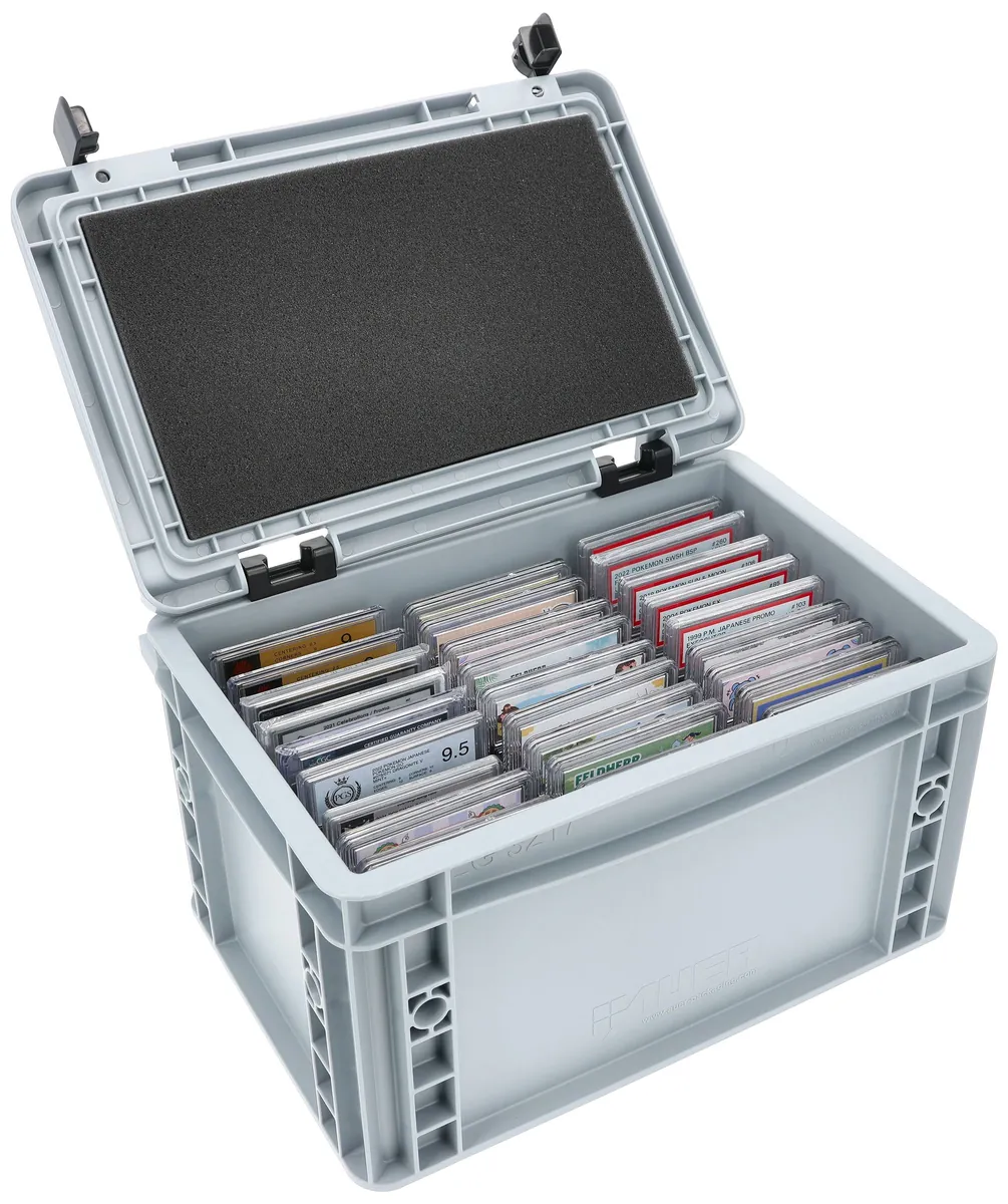Feldherr Eurobox Set for Trading Cards in Grading Cases / Graded Cards