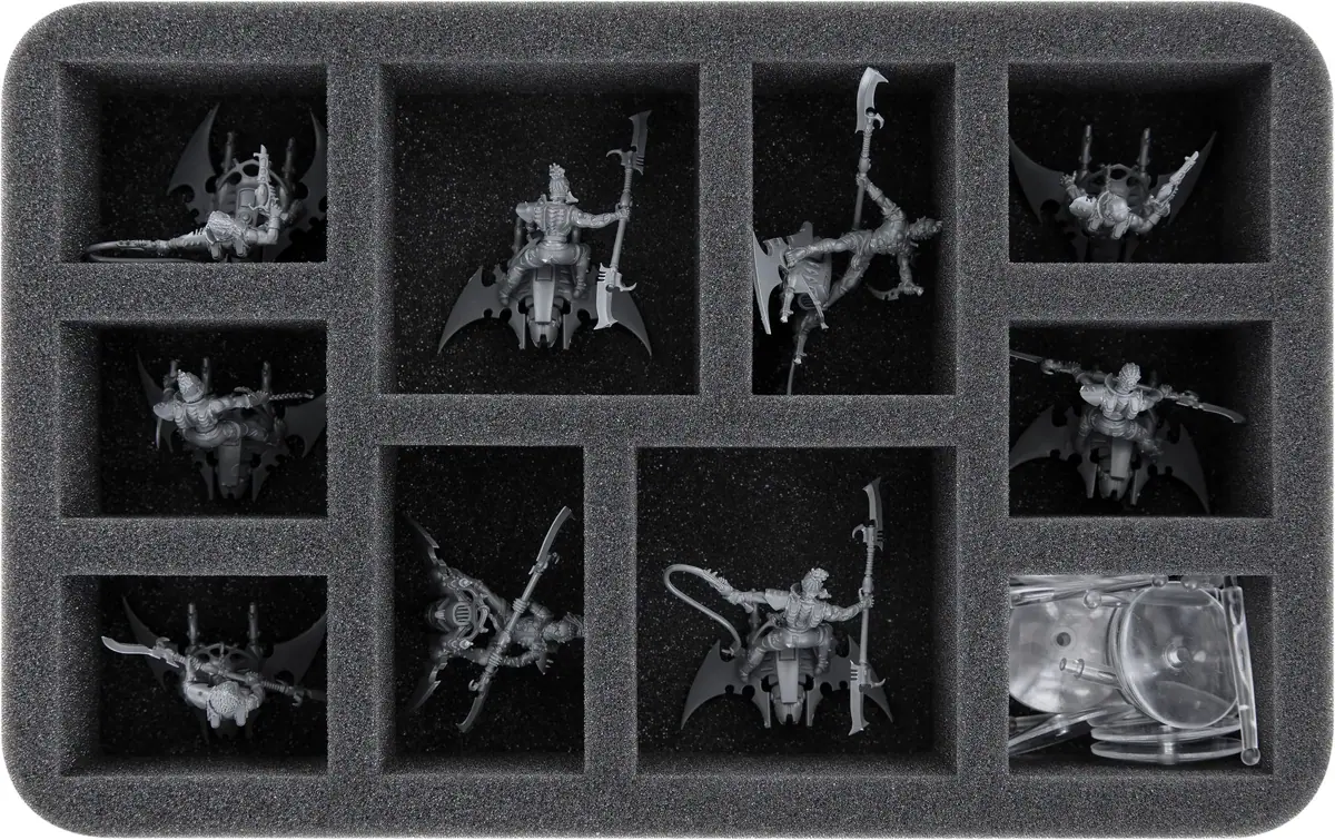 HS050A065 Feldherr foam tray for Drukhari - 10 compartments