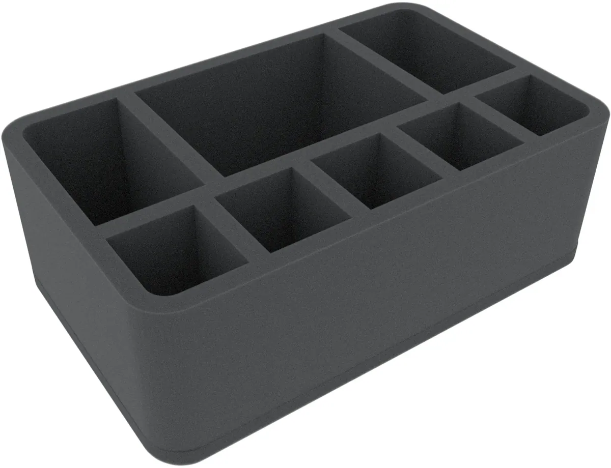 HS095A002 Feldherr foam tray for Slaves to Darkness - Centaurion Marshal + 7 Miniatures