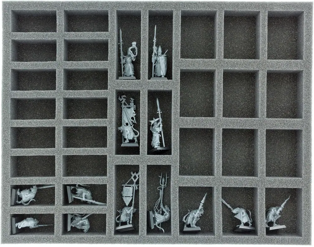 FS035A015 Feldherr foam tray for Astra Militarum - 34 compartments
