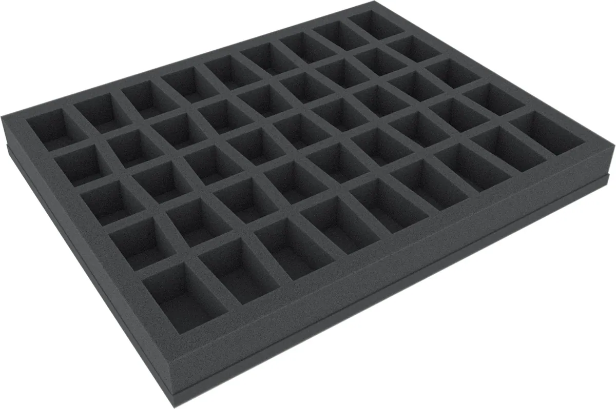 FS035A026 Full-Size foam tray for Warhammer Fantasy - 45 compartments
