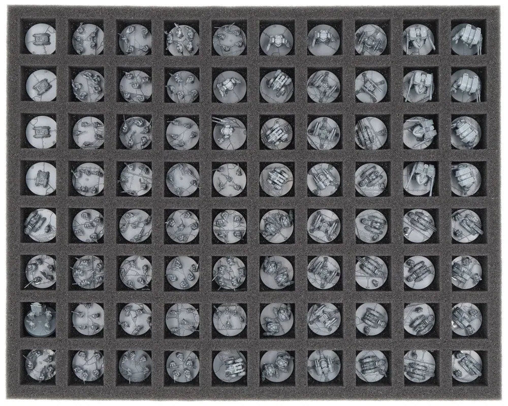 FS035A029 Feldherr Full-Size foam tray for Legions Imperialis - 80 compartments