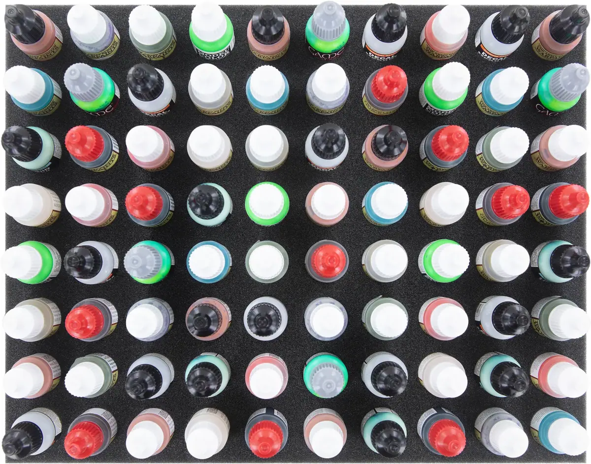 FS040A014 Feldherr foam tray for 80 color bottles - standing