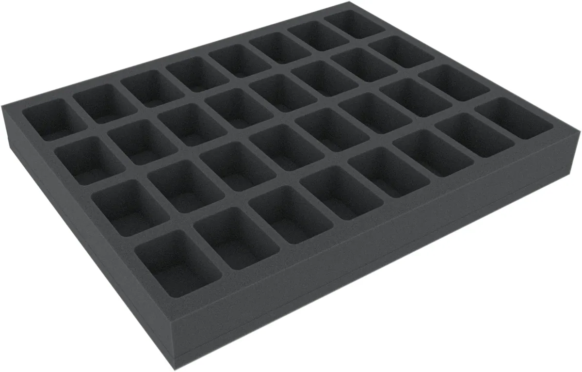 FS040A021 Feldherr foam tray for Kinder Suprise Egg Figures - 32 compartments