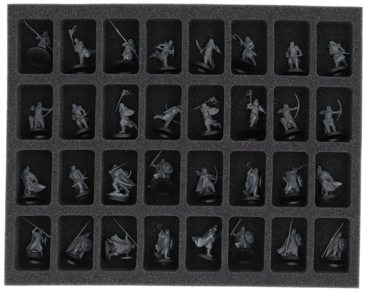 FS040LOR01 foam tray for Middle-earth Strategy Battle Game - 32 compartments