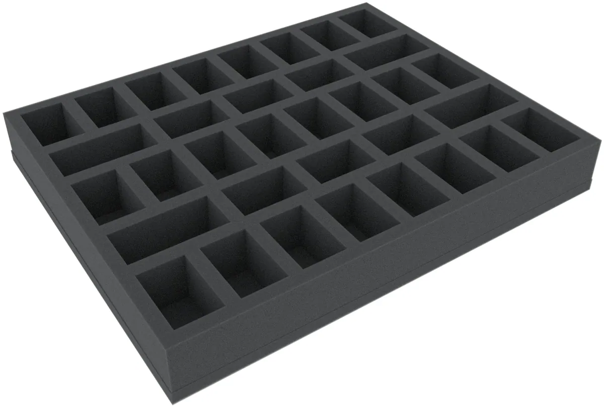 FS045A089 45 mm foam tray for miniatures in 1