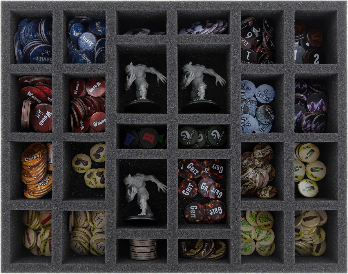 FS050A025 Feldherr foam tray for Shadows of Brimstone - 26 compartments