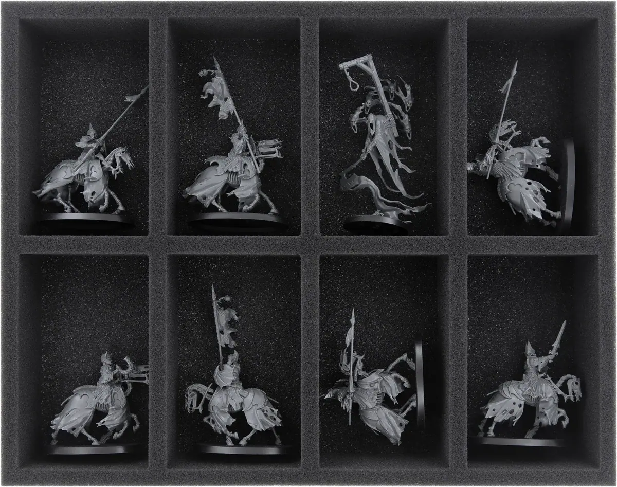 FS050A029 Feldherr foam tray for Legions of Nagash - 8 compartments