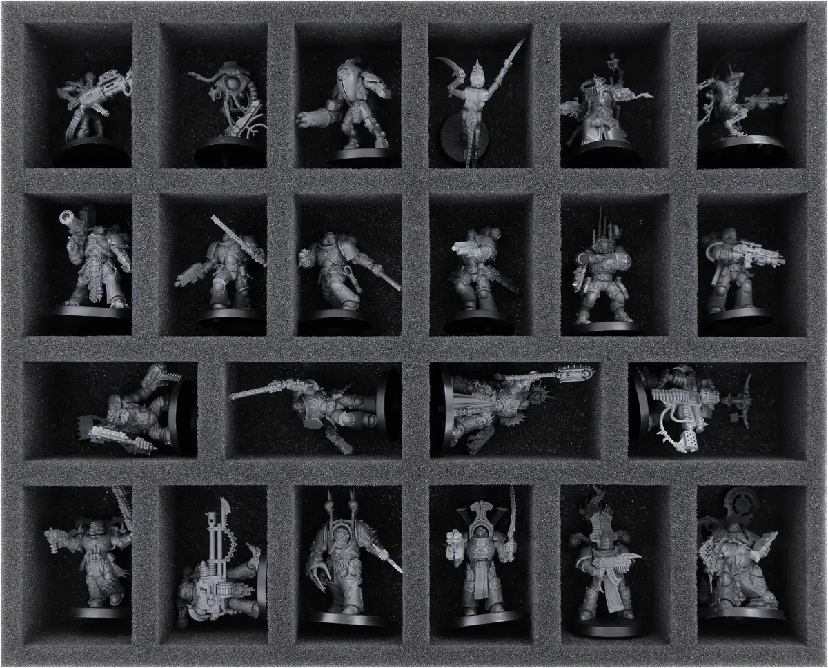 FS050A041 Feldherr foam tray for Necrons - 22 compartments