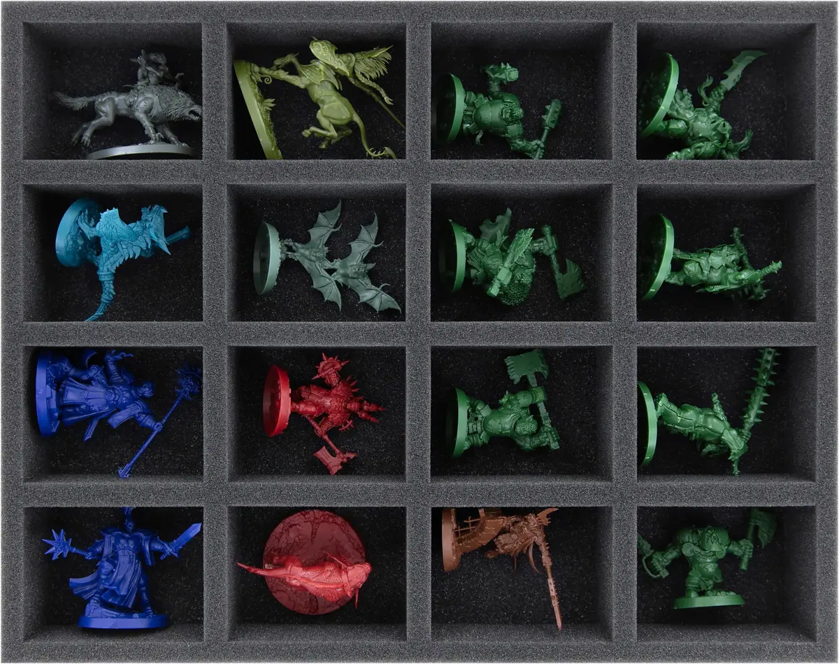 FS050A062 Feldherr foam tray for Warhammer Underworlds - 16 compartments