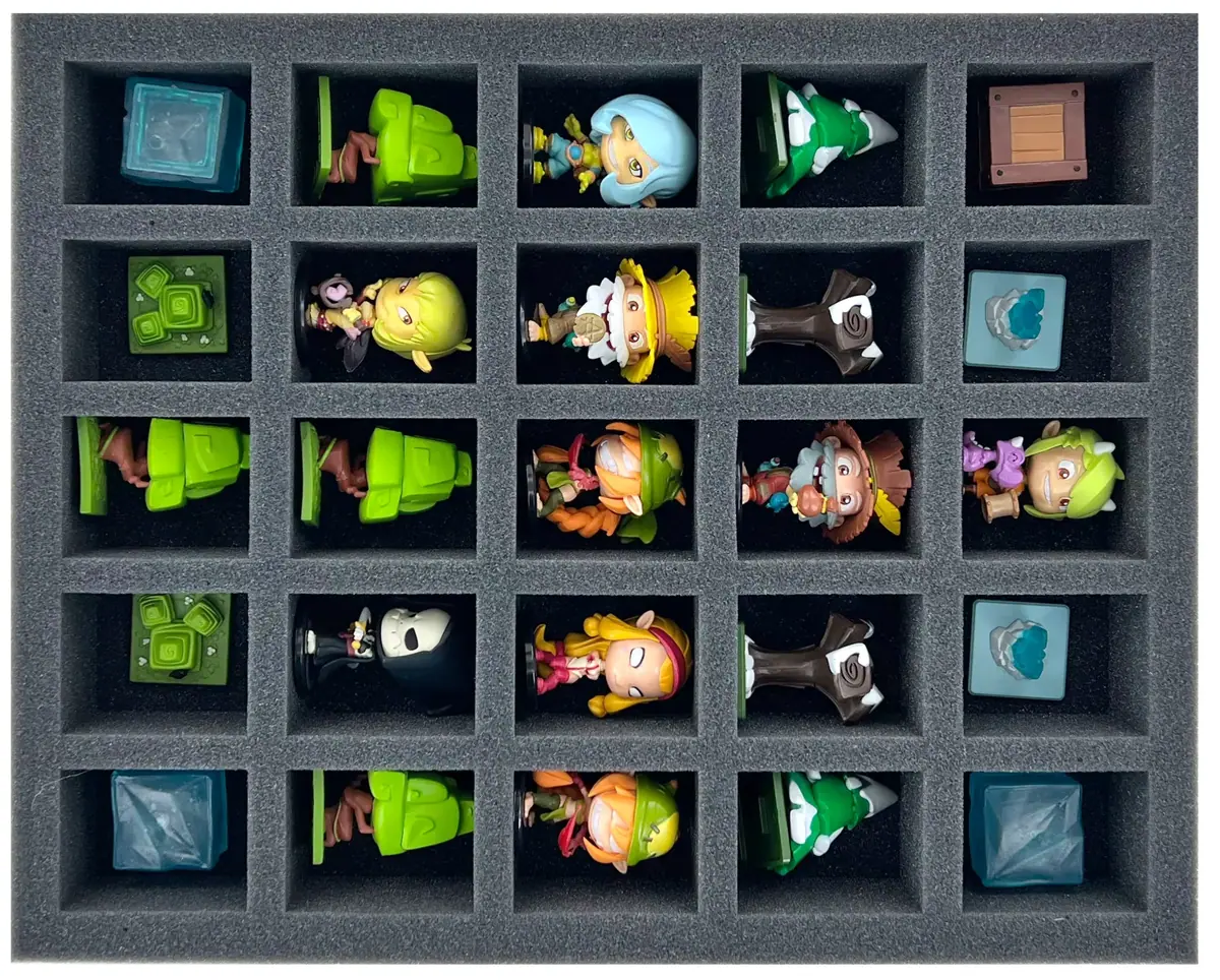 FS050A100 Feldherr foam tray for Krosmaster - 25 compartments