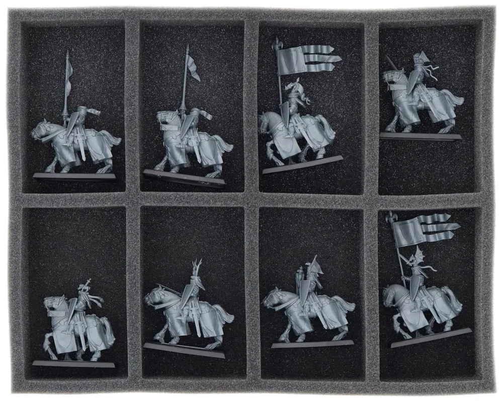 FS050A117 Feldherr foam tray for Kingdom of Bretonnia - 8 compartments