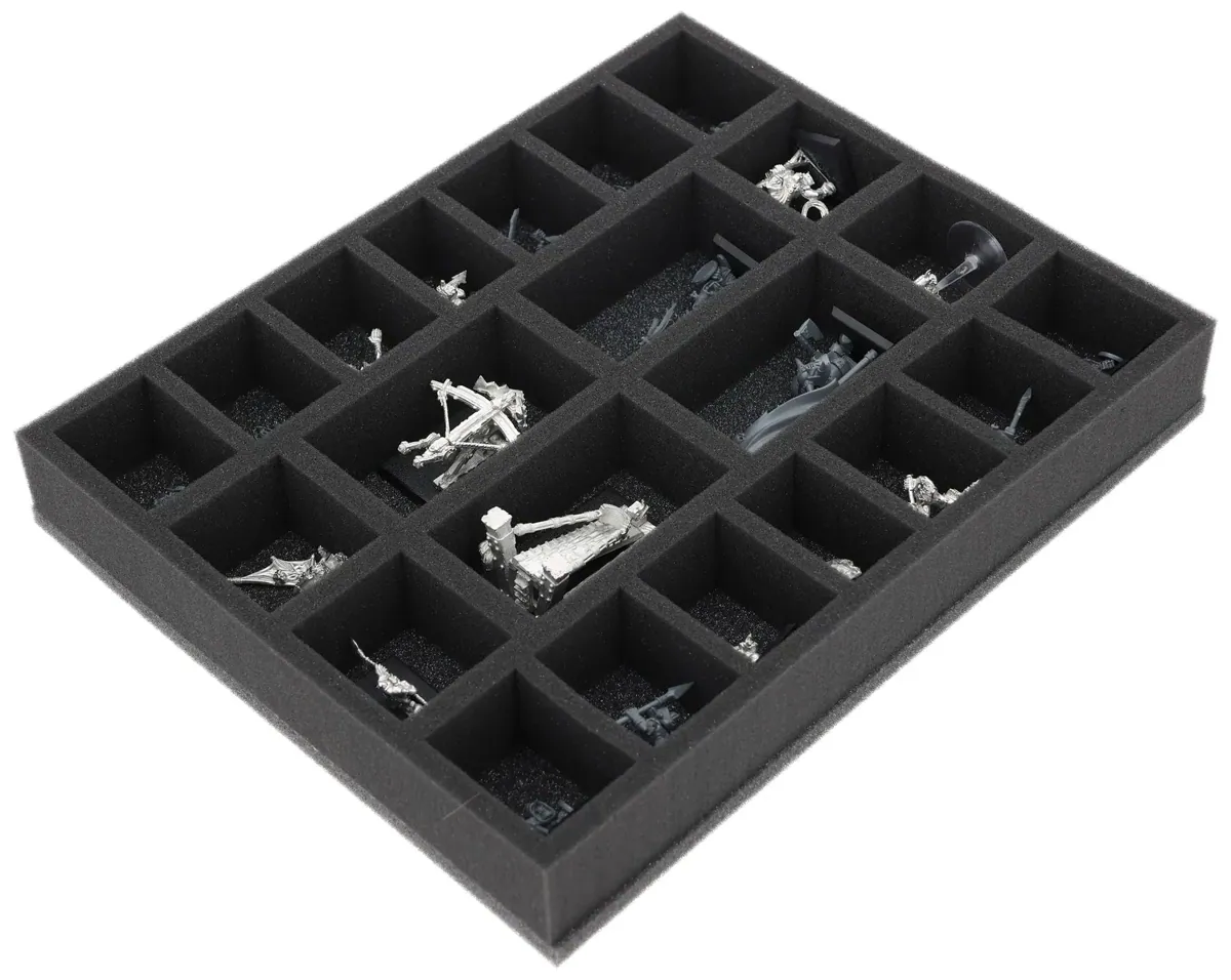 FS050A121 Feldherr foam tray for Tribes of Orcs and Goblins - 22 compartments