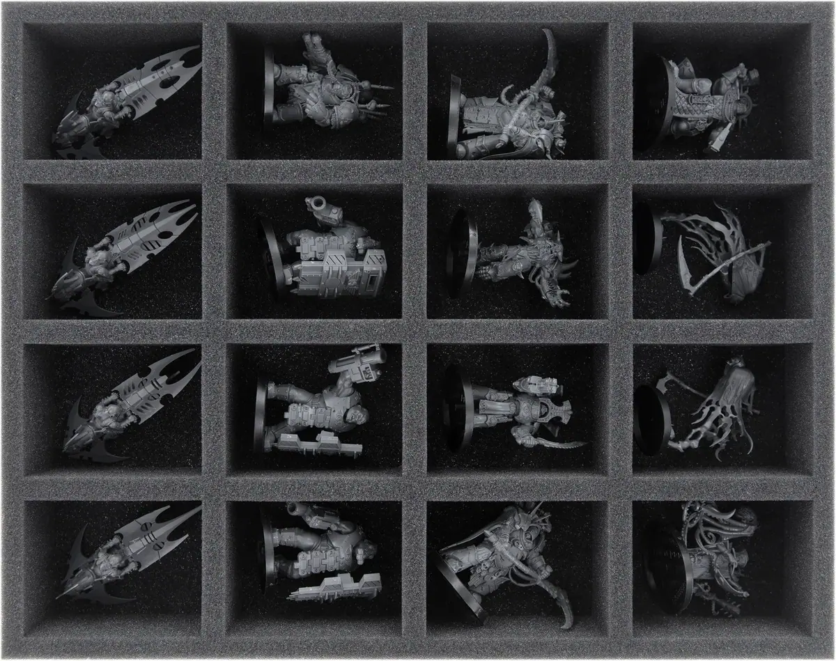 FS050WH43 foam tray for Primaris Space Marines - 16 compartments