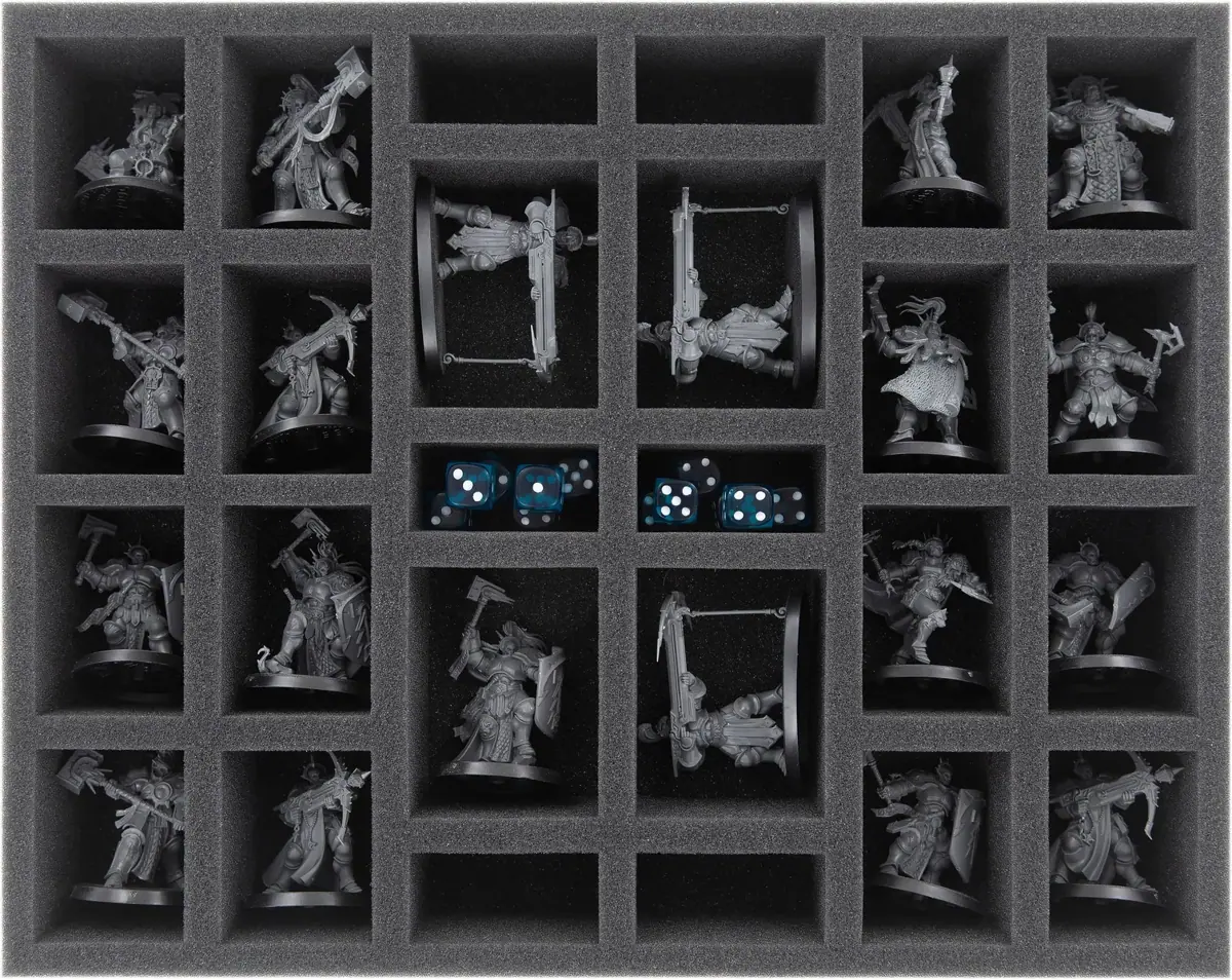 FS050WH61 foam tray for Stormcast Eternals - 26 compartments