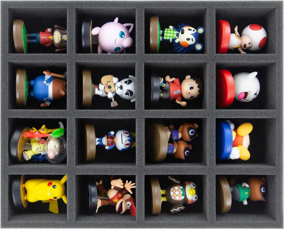 FS060A003 Feldherr foam tray for Nintendo Amiibos - 16 compartments