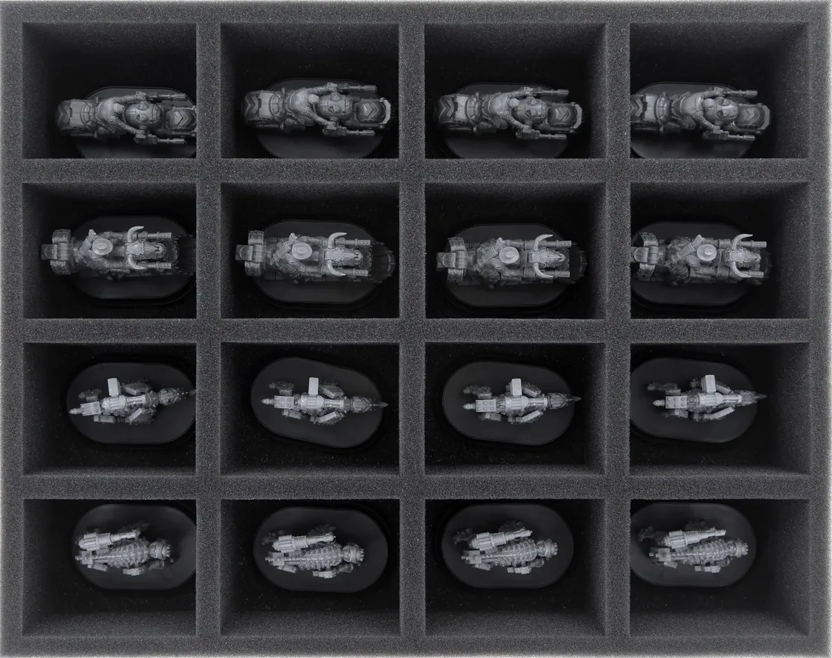 FS060A006 Feldherr foam tray for Wild West Exodus - 16 miniatures