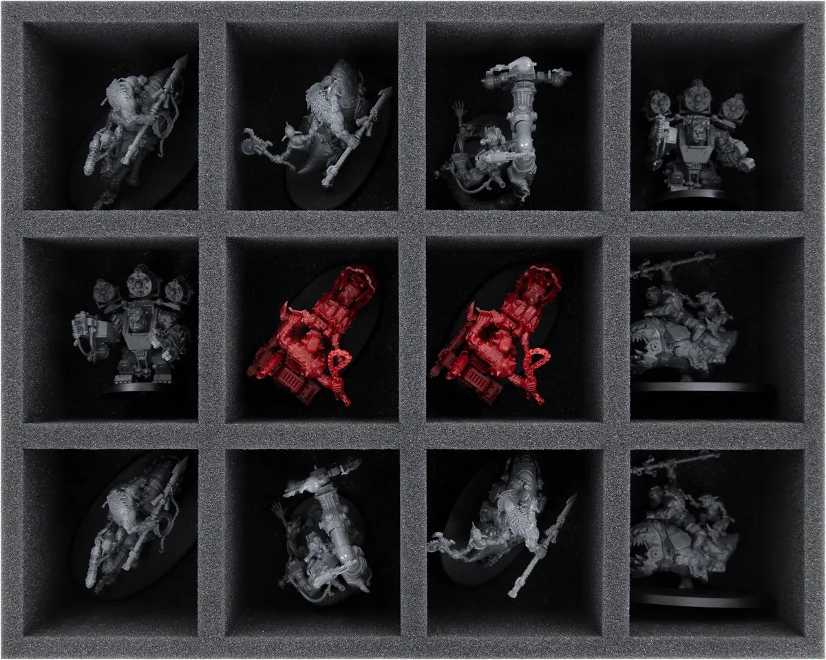 FS060A013 Feldherr foam tray for Orks - 12 compartments