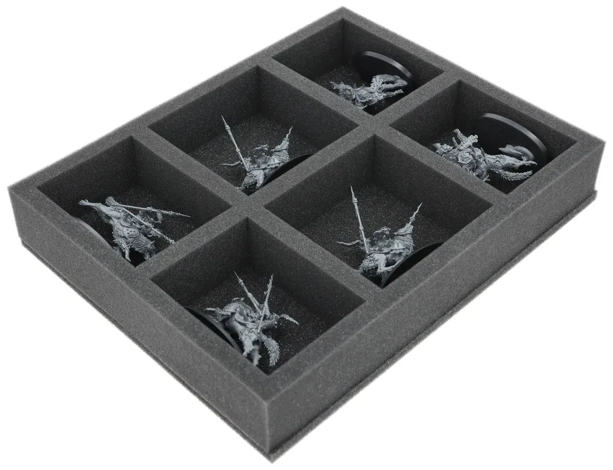 FS060A015 foam tray for Gloomspite Gitz - 6 compartments