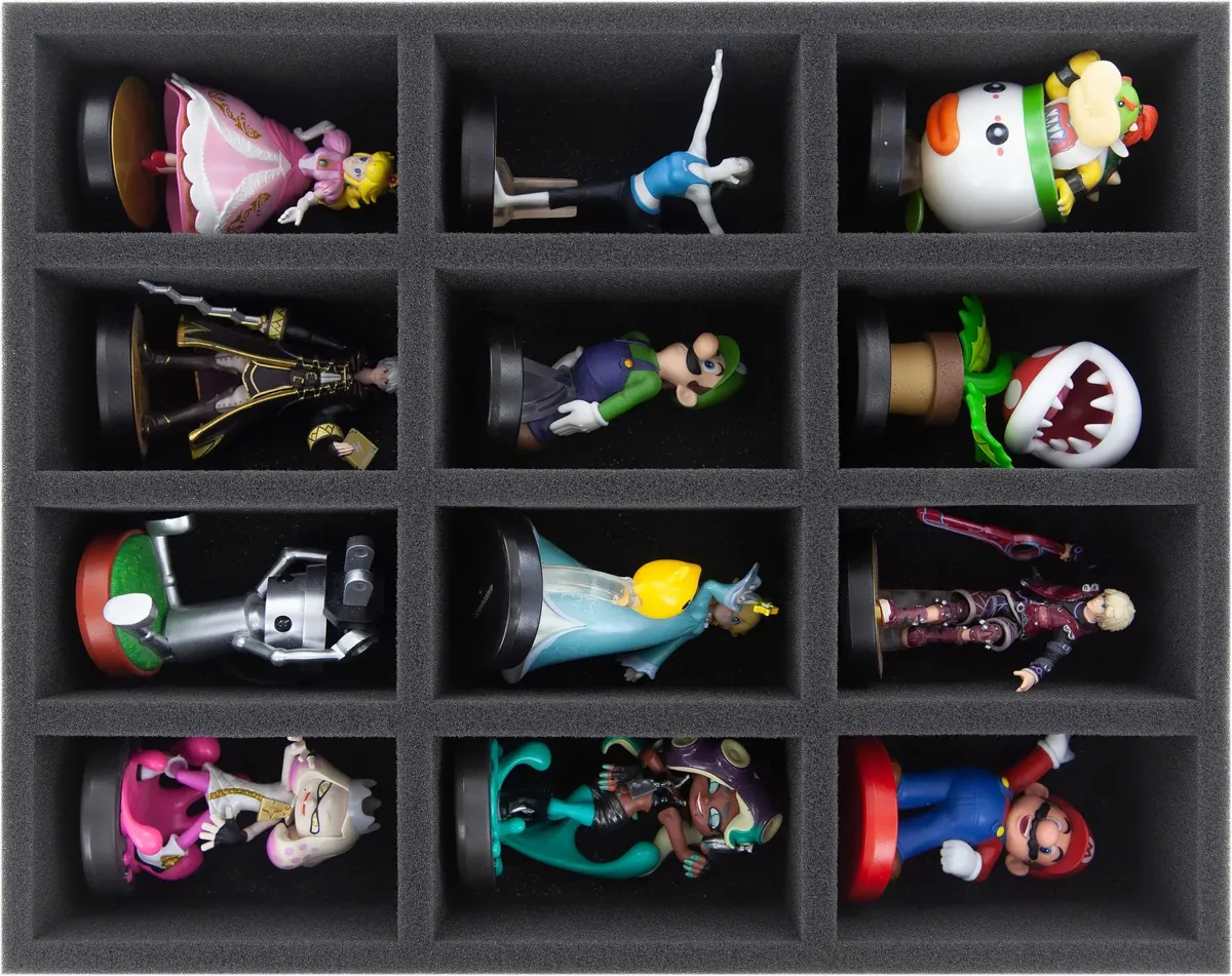 FS070A002 Feldherr foam tray for Nintendo Amiibos - 12 compartments