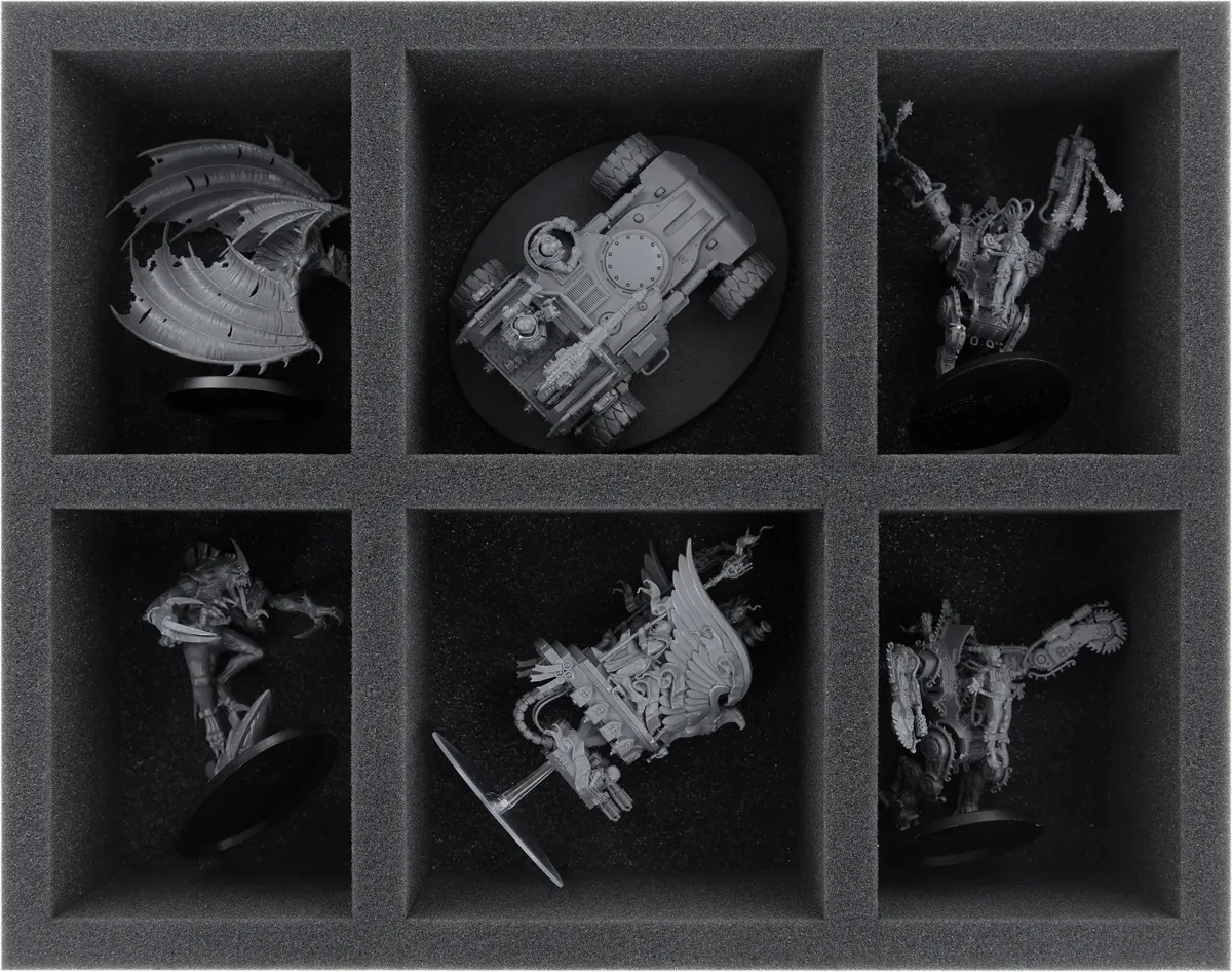 FS070A004 Feldherr foam tray for Adepta Sororitas - 6 compartments