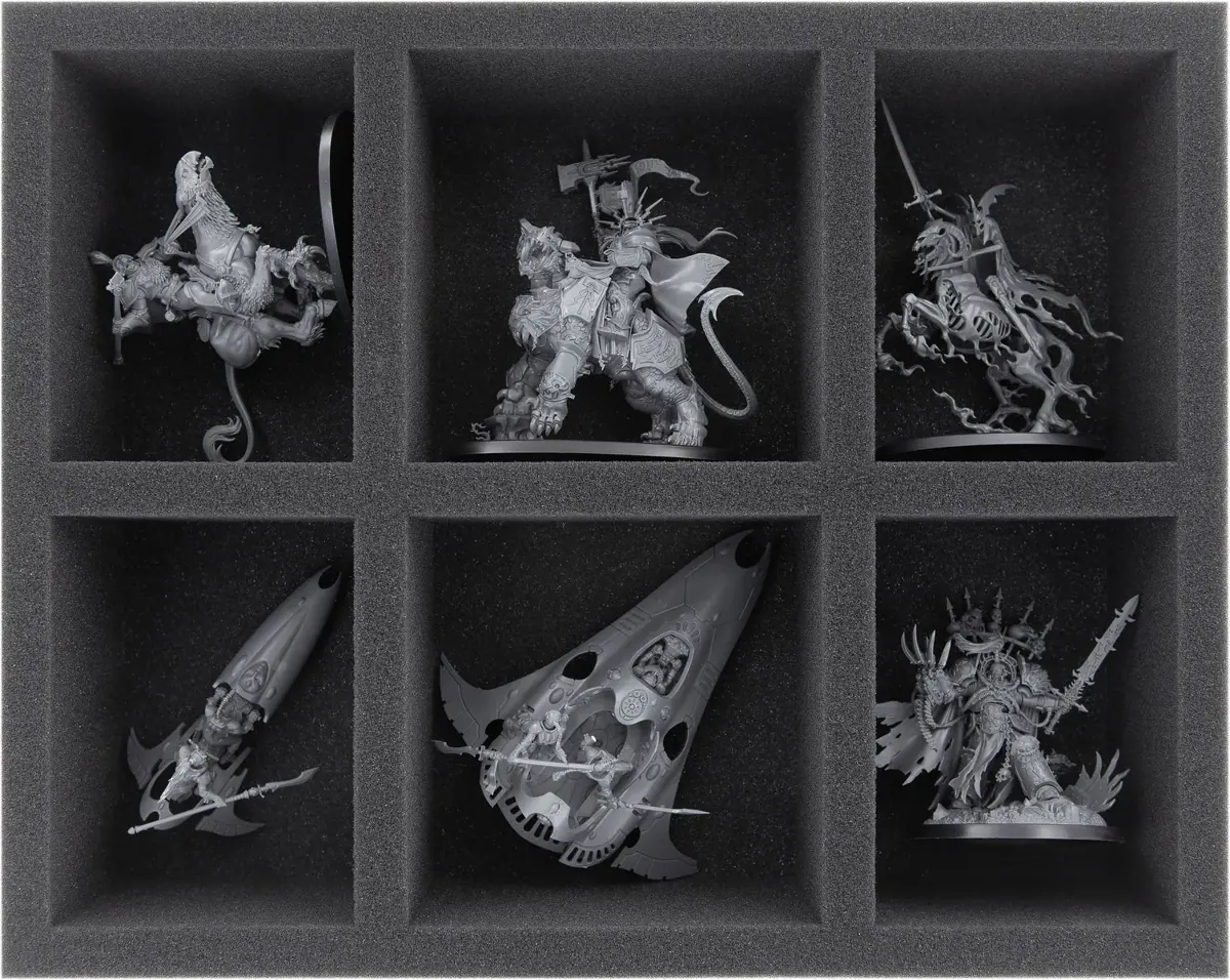 FS070A008 Feldherr foam tray for Harlequins - 6 compartments