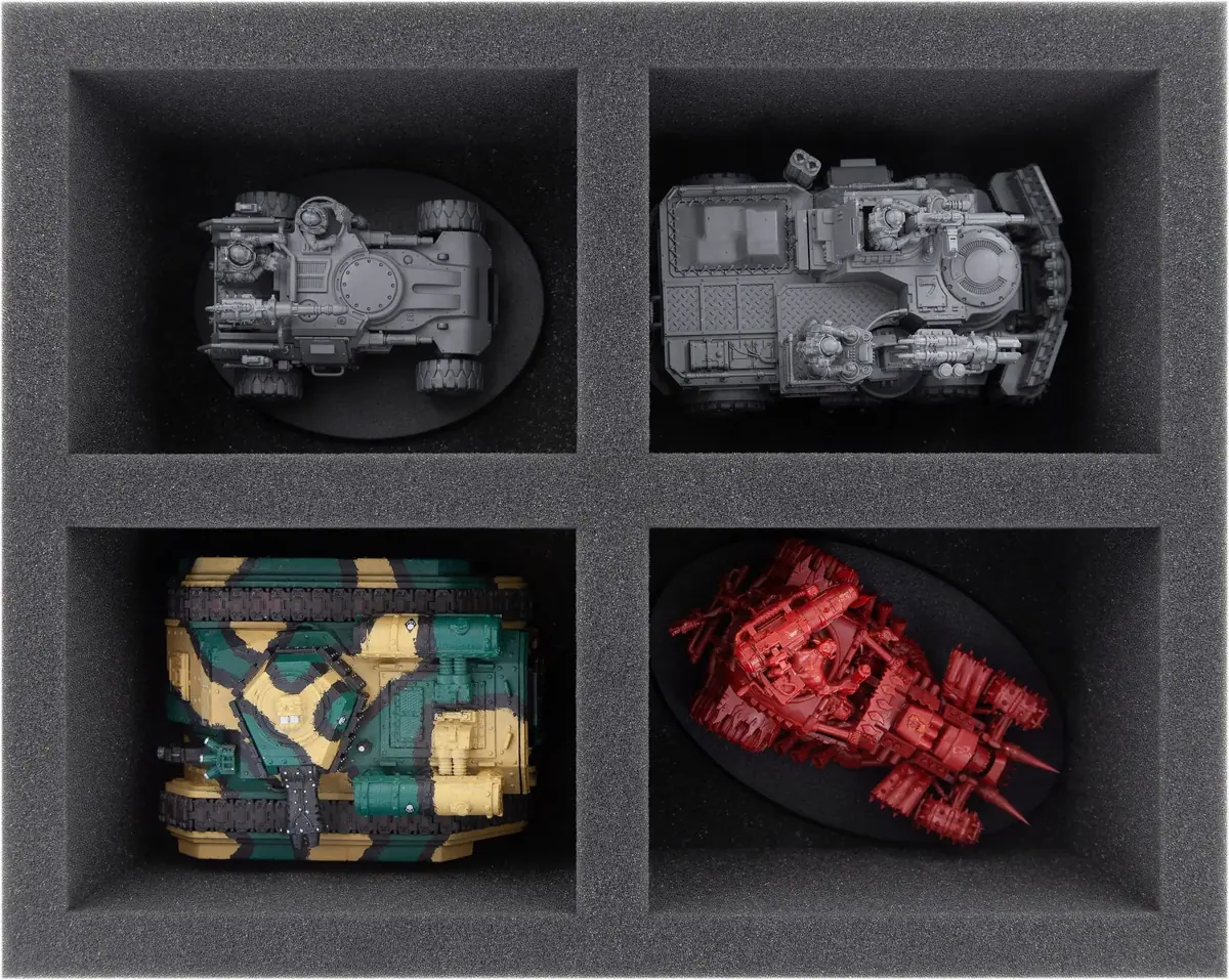 FS080A001 foam tray for Genestealer Cults - 4 compartments