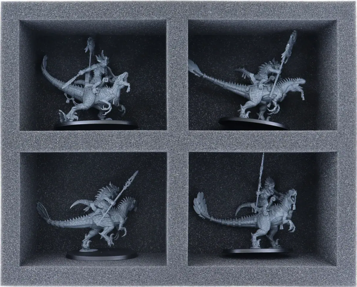 FS080A013 Feldherr foam tray for Seraphon - 4 compartments