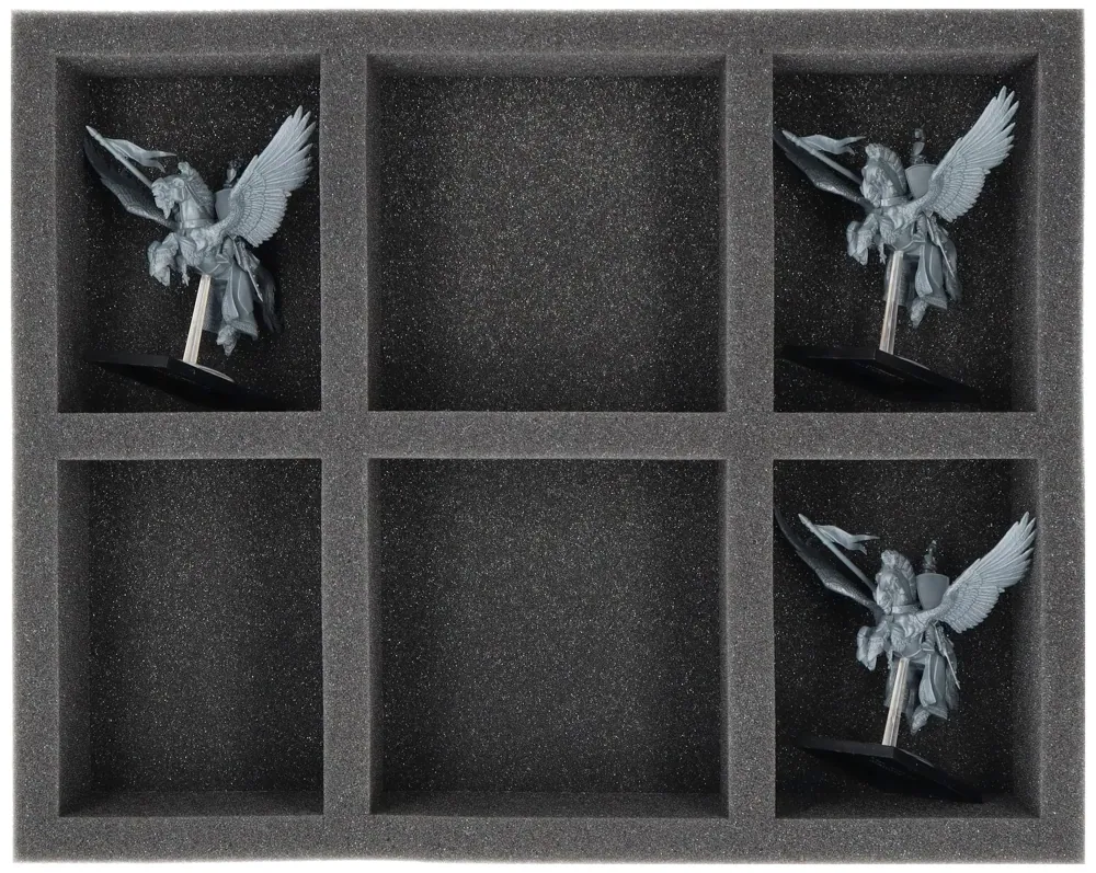 FS080A014 Feldherr foam tray for Kingdom of Bretonnia - 6 compartments