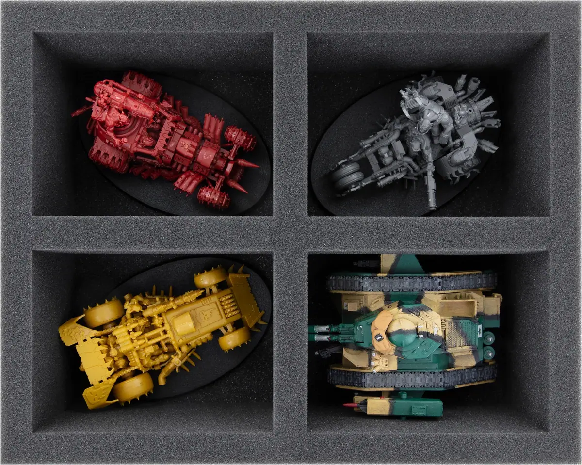 FS100A009 Feldherr foam tray for Orks - 4 compartments
