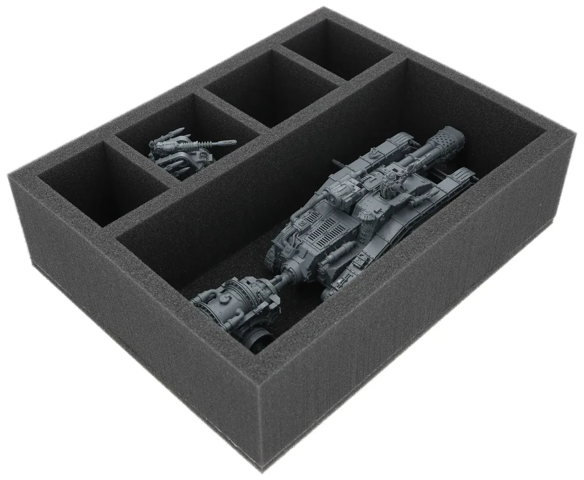 FS100A011 Feldherr foam tray for Solar Auxilia - 5 compartments