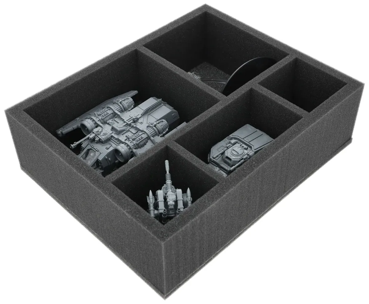 FS100A012 Feldherr foam tray for Solar Auxilia - 5 compartments