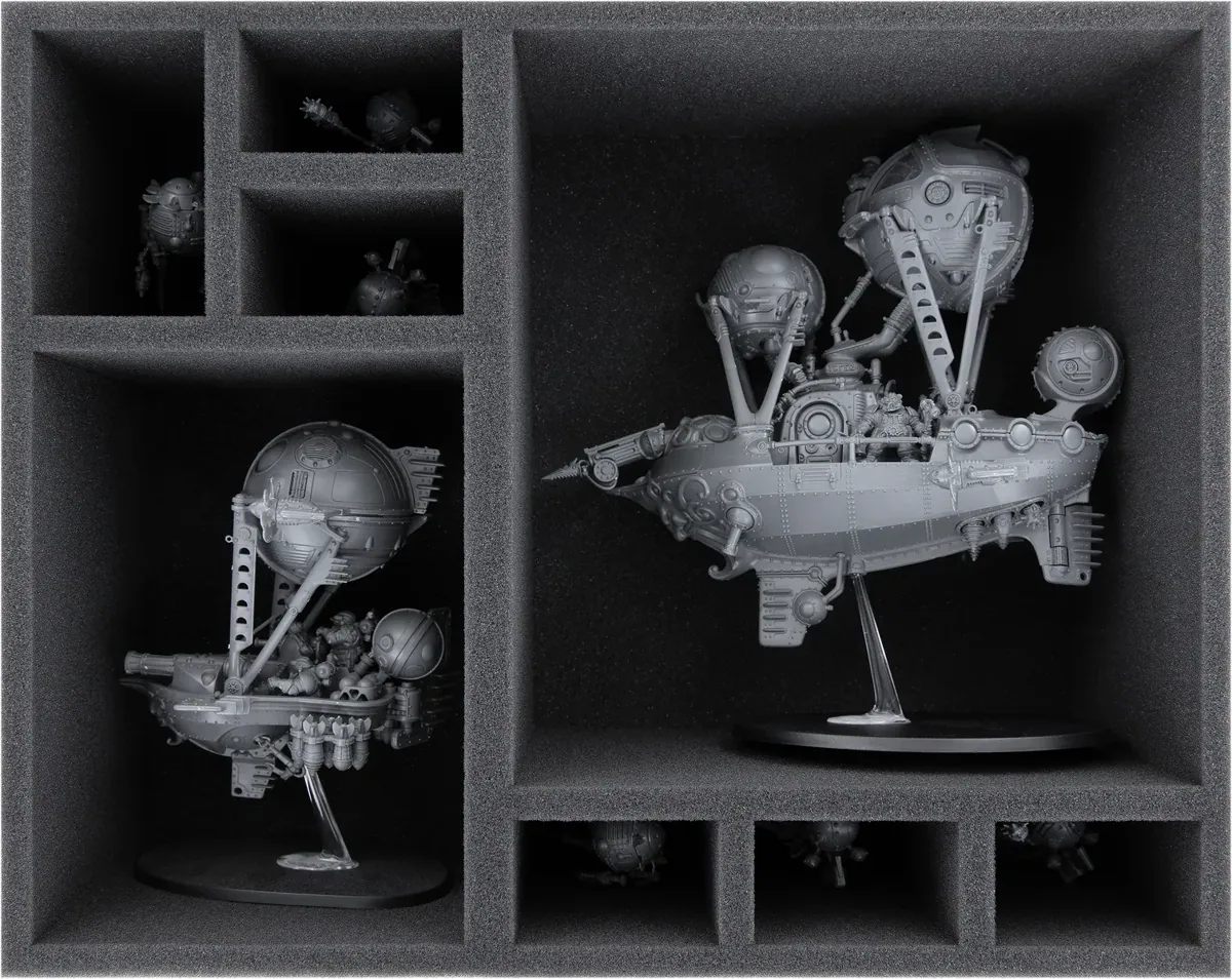 FS120A001 Feldherr foam tray for Kharadron Overlords - 8 compartments