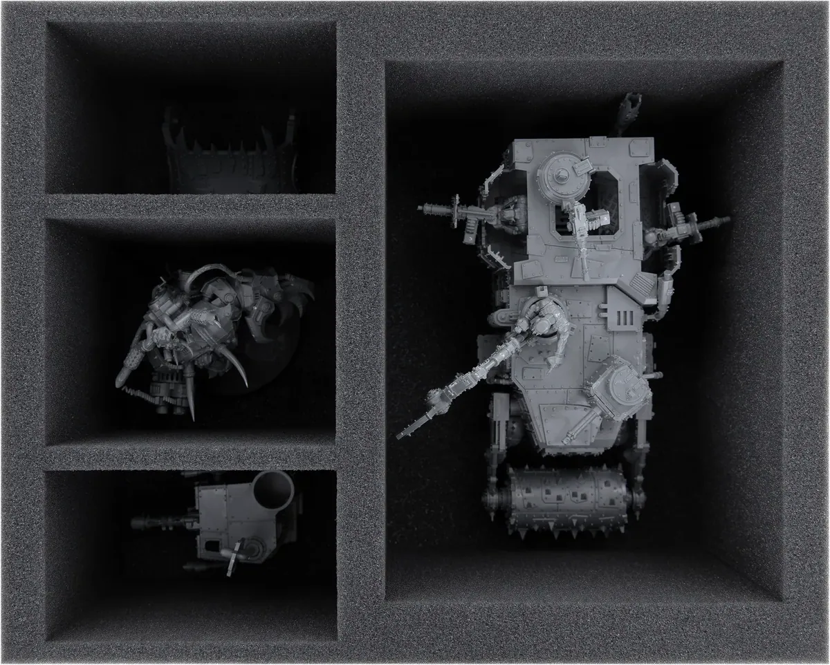 FS125A001 Feldherr foam tray for Orks - Battlewagon + Ghazghkull Thraka