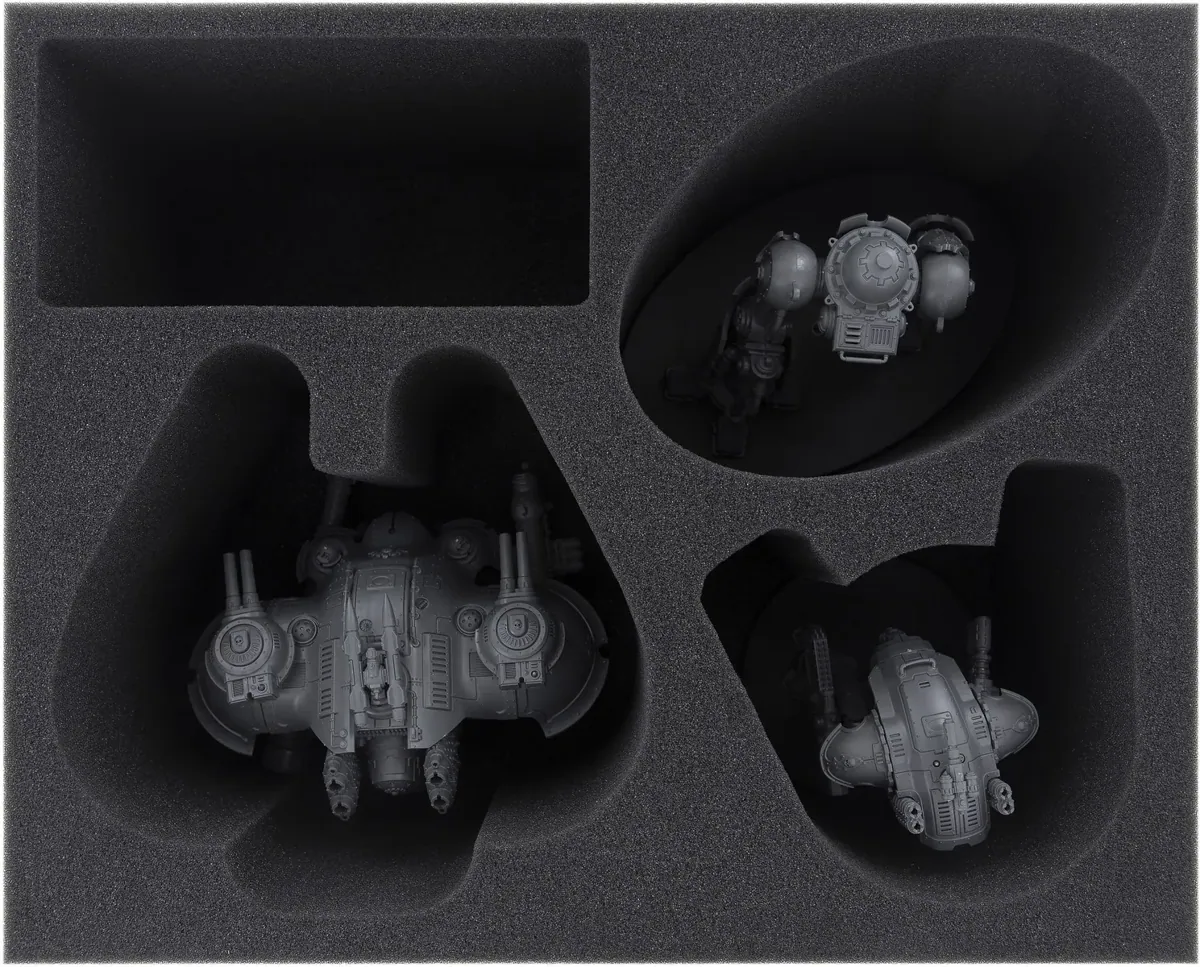 FS130A001 Feldherr foam tray for Chaos Knights