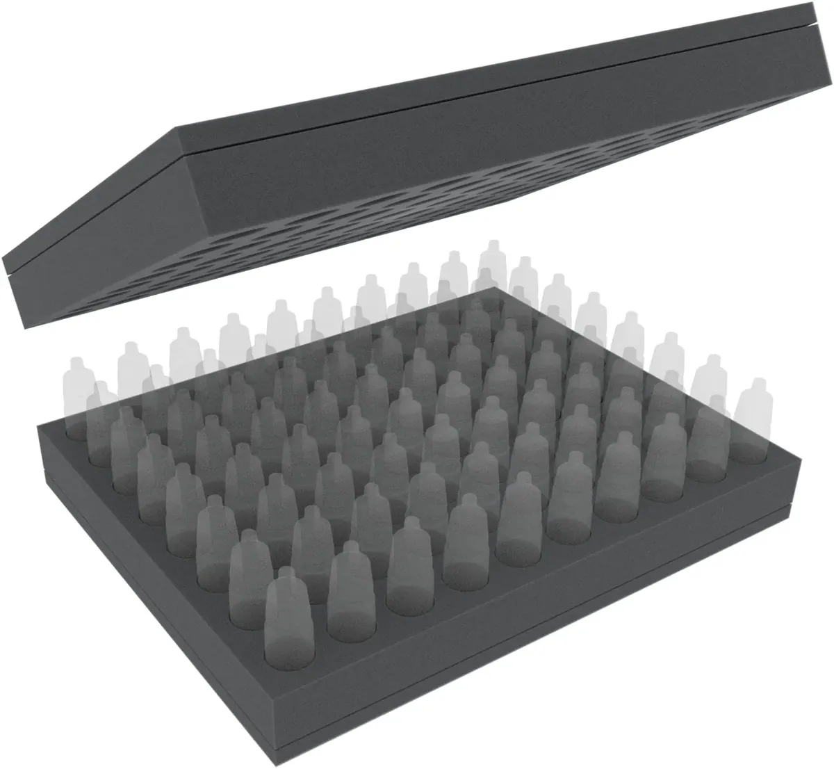 Feldherr foam set for 80 color bottles - standing