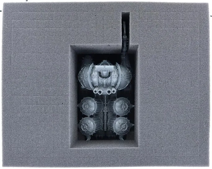 Feldherr Full-Size Pick and Pluck foam set for Chaos Space Marines - Khorne Lord of Skulls