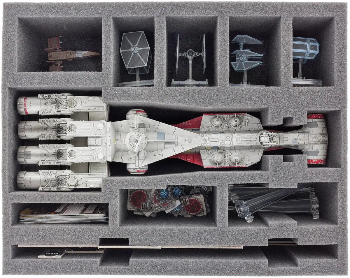 FSBF090BO foam tray for Star Wars X-WING Tantive IV (CR90)