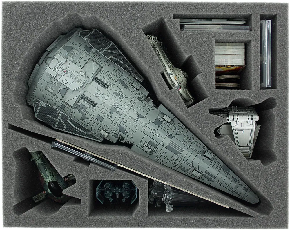 FSDB090BO foam tray for Star Wars X-WING Imperial Raider
