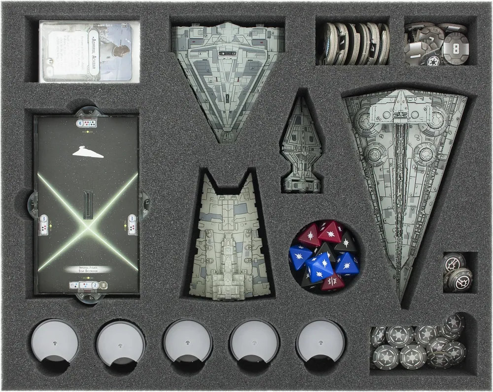 FSKQ045BO 45 mm full-size foam tray for Star Wars Armada